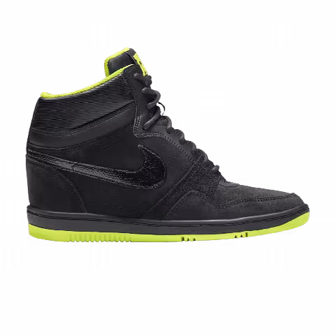 Nike Wmns Force Sky High Premium 'Black Volt'
