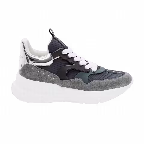 Alexander McQueen Oversized Runner 'Grey Navy'