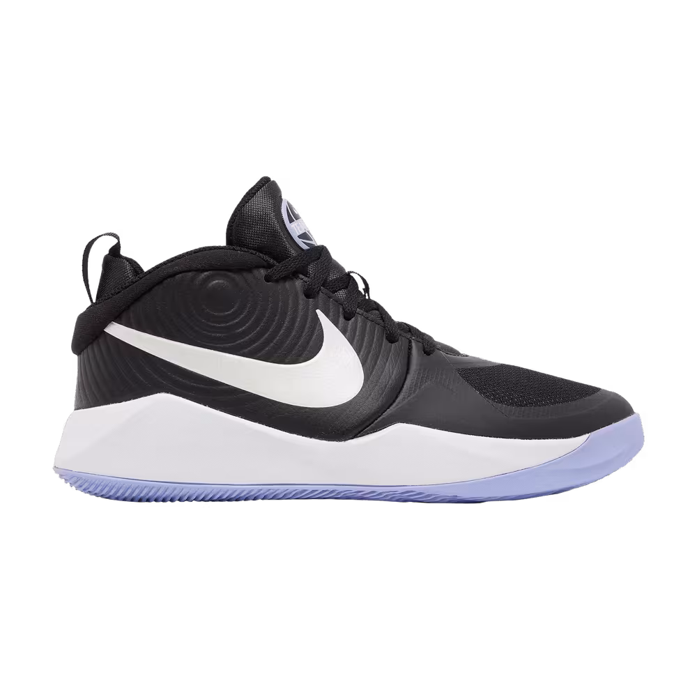 Nike Team Hustle D9 GS Black Light Thistle