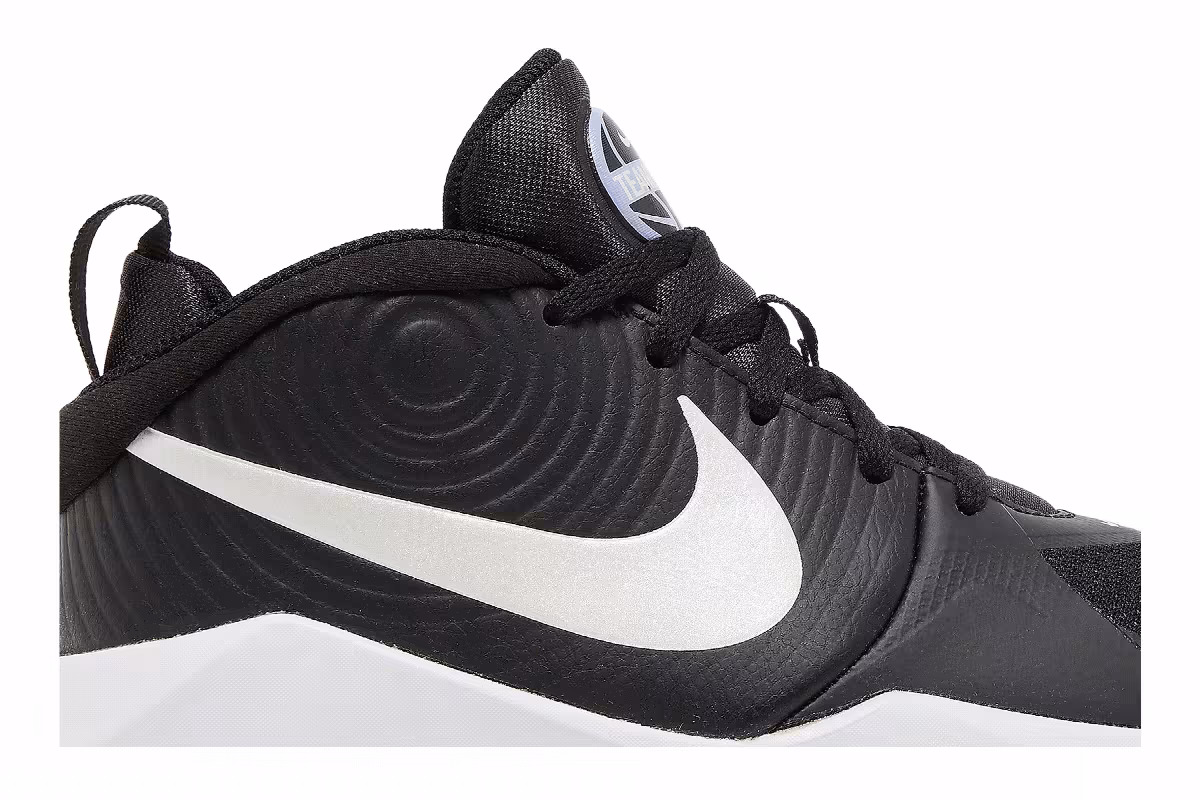 Nike Team Hustle D9 GS Black Light Thistle, view 3