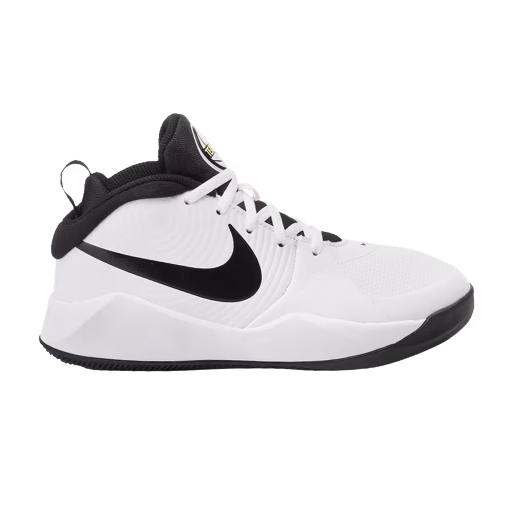 Nike Team Hustle D9 GS White Black