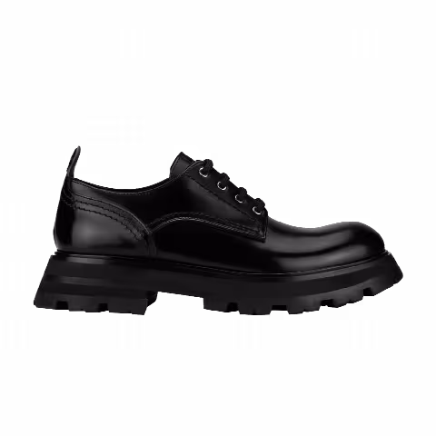 Alexander McQueen Wmns Derby Flat 'Black'