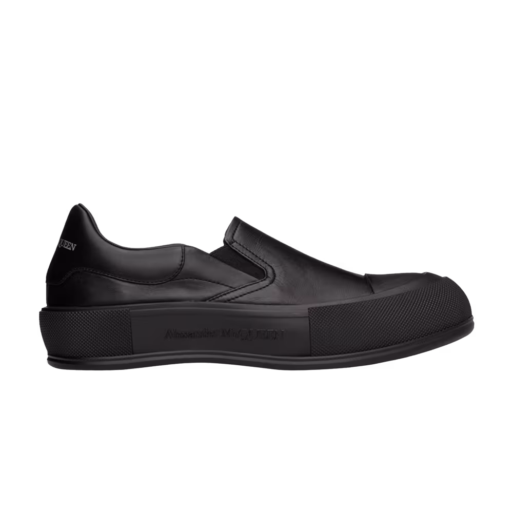 Alexander McQueen Deck Skate Triple Black