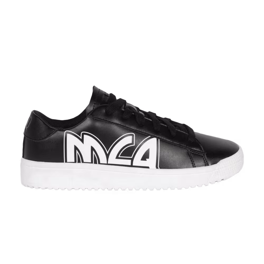 Alexander McQueen Logo Sneaker Black White
