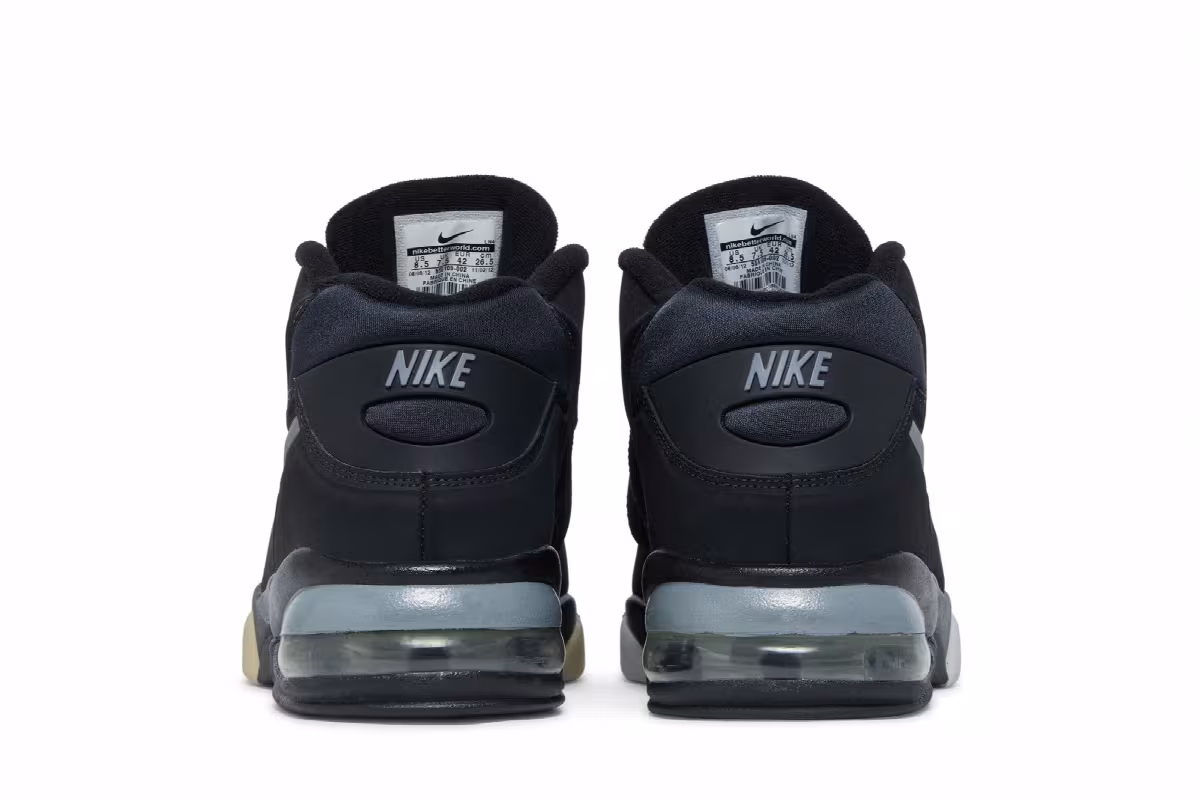Nike Air Force Max 2013 Black Cool Grey, view 7