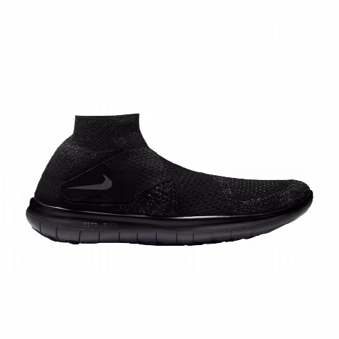Nike Free Run Motion Flyknit 2017 'Black'