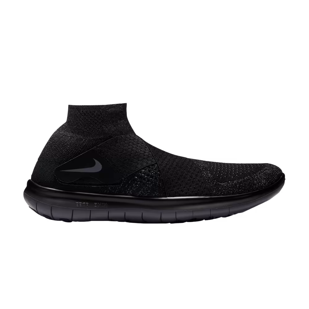 Nike Free Run Motion Flyknit 2017 Black