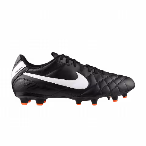 Nike Tiempo Natural 4 FG 'Black White'