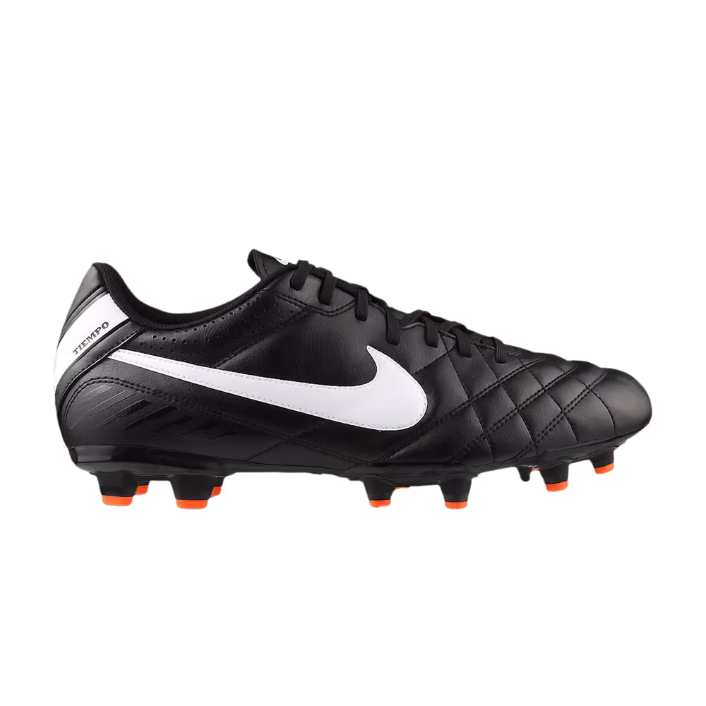 Nike Tiempo Natural 4 FG Black White