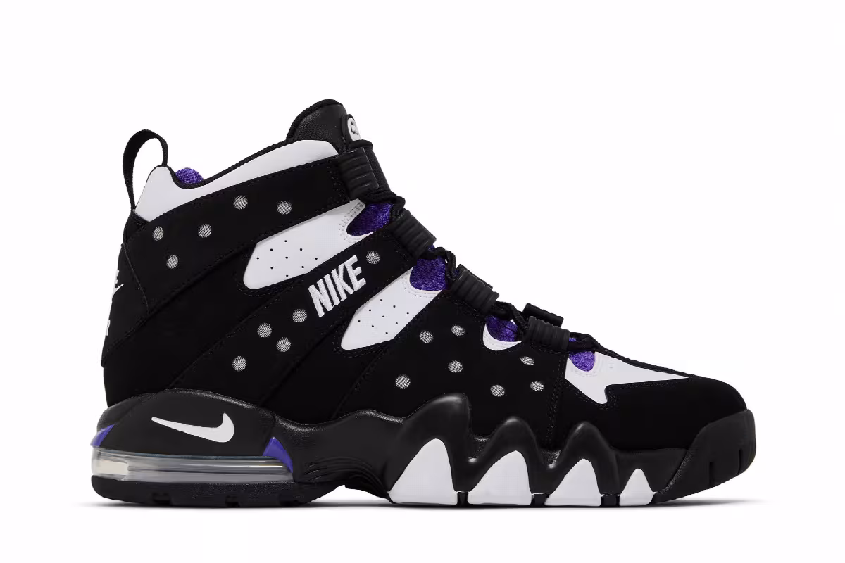 Nike Air Max 2 CB 94 OG Black Purple, view 2