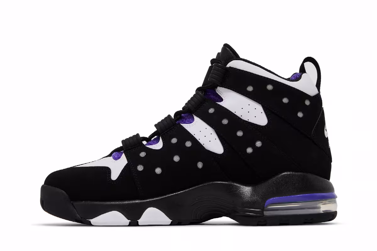 Nike Air Max 2 CB 94 OG Black Purple, view 4