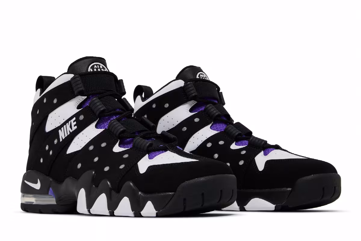 Nike Air Max 2 CB 94 OG Black Purple, view 9