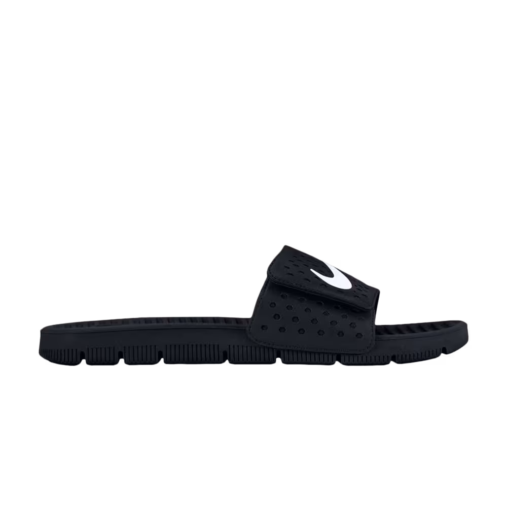 Nike Flex Motion Slide Black White