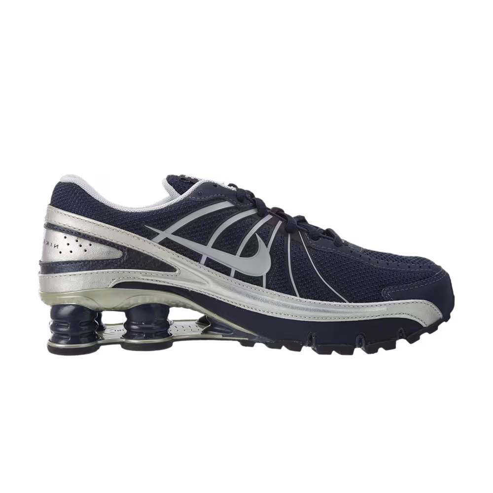 Nike Shox Turbo+ 7 Midnight Navy Metallic Silver