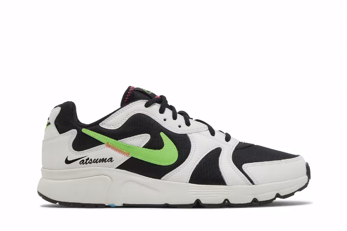 Nike Atsuma White Green Strike, view 2