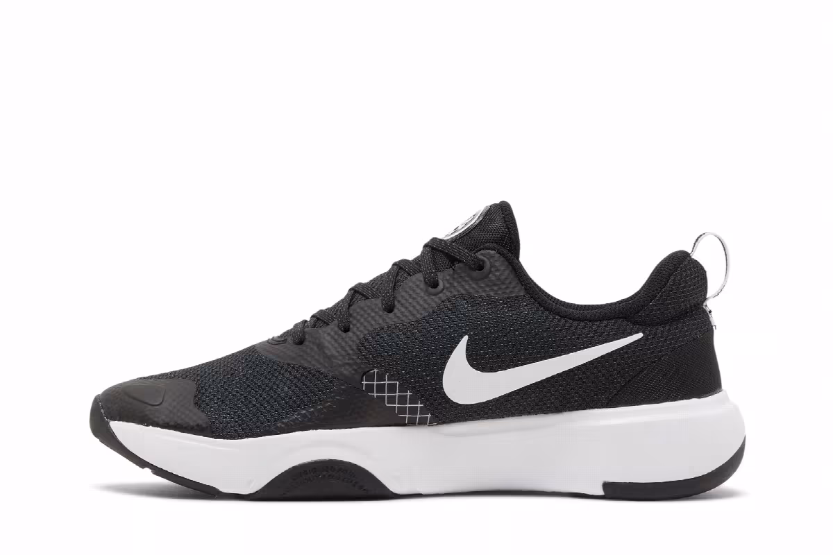 Nike City Rep TR Black White, view 4