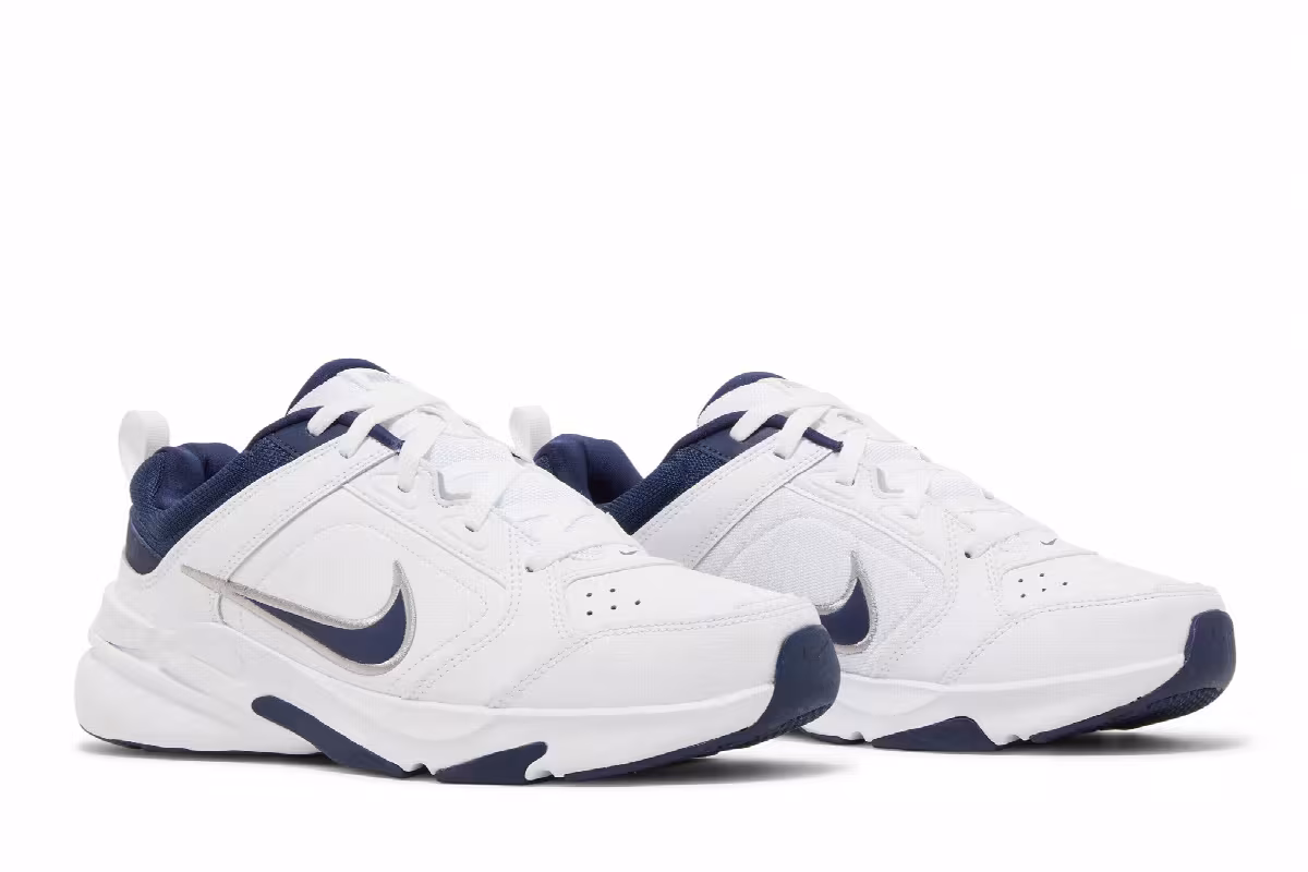 Nike Defy All Day White Midnight Navy, view 9