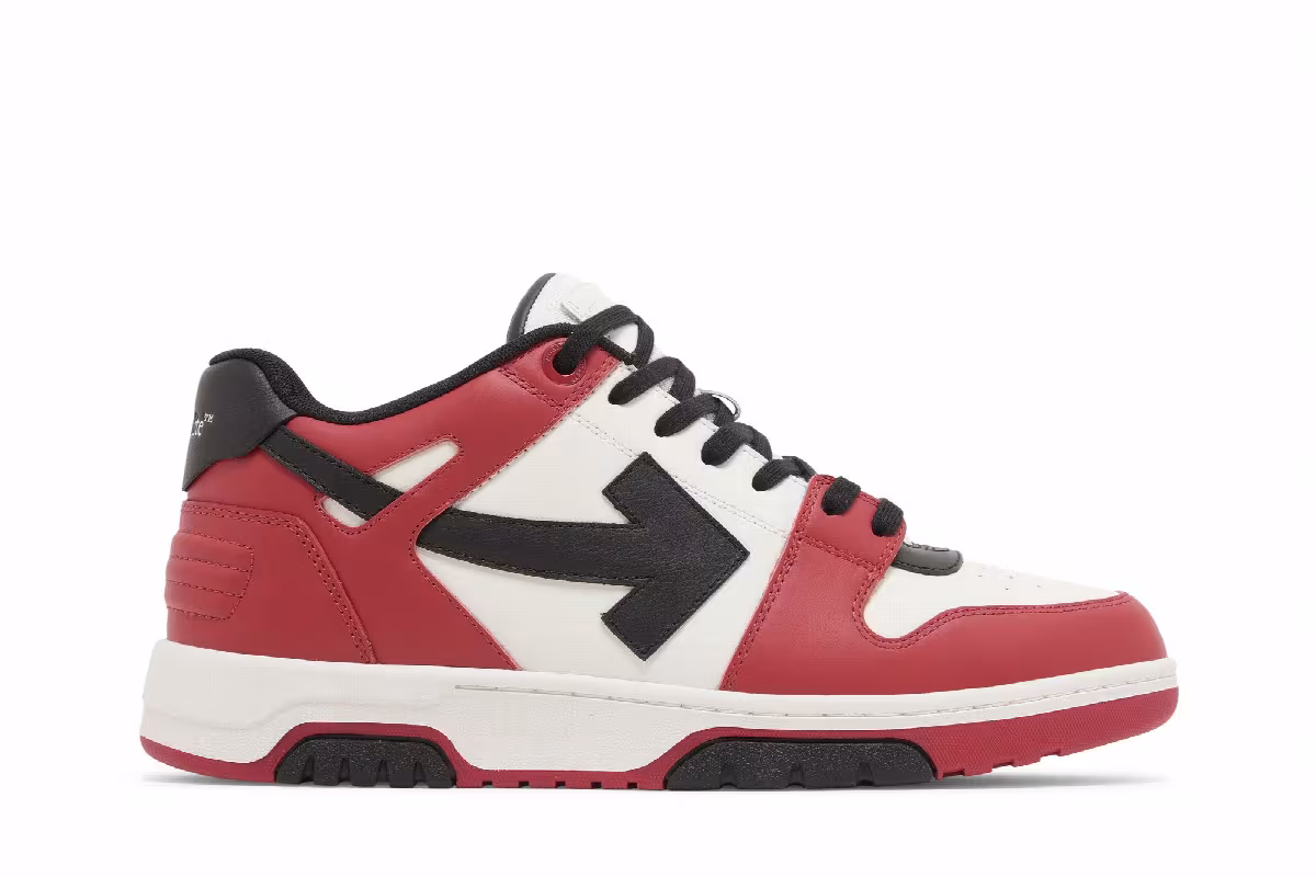 Off-White Out of Office Red White Black 2023, view 2