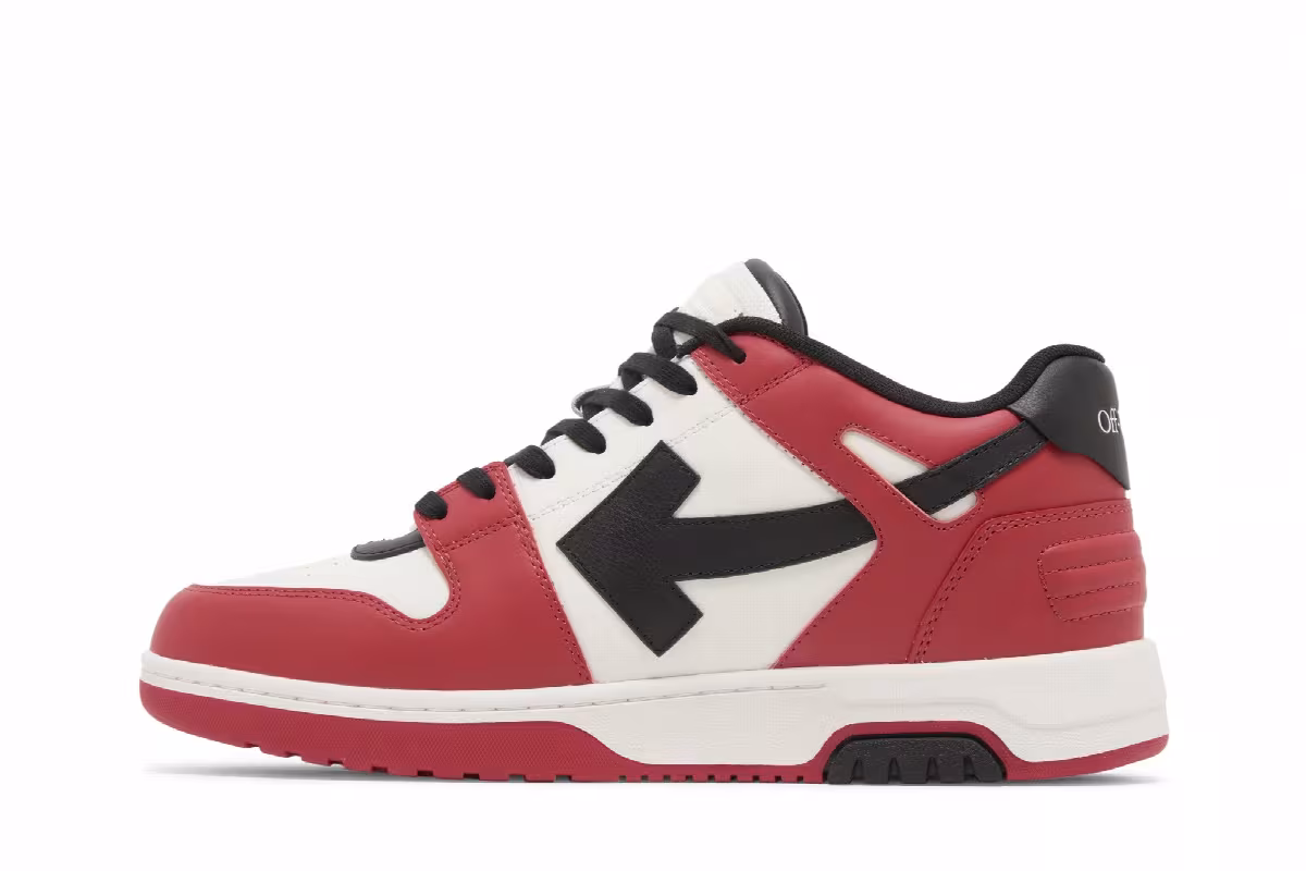 Off-White Out of Office Red White Black 2023, view 4