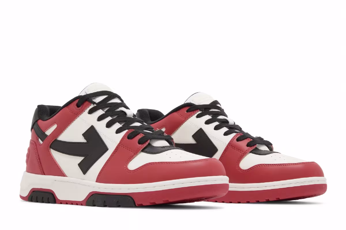 Off-White Out of Office Red White Black 2023, view 9