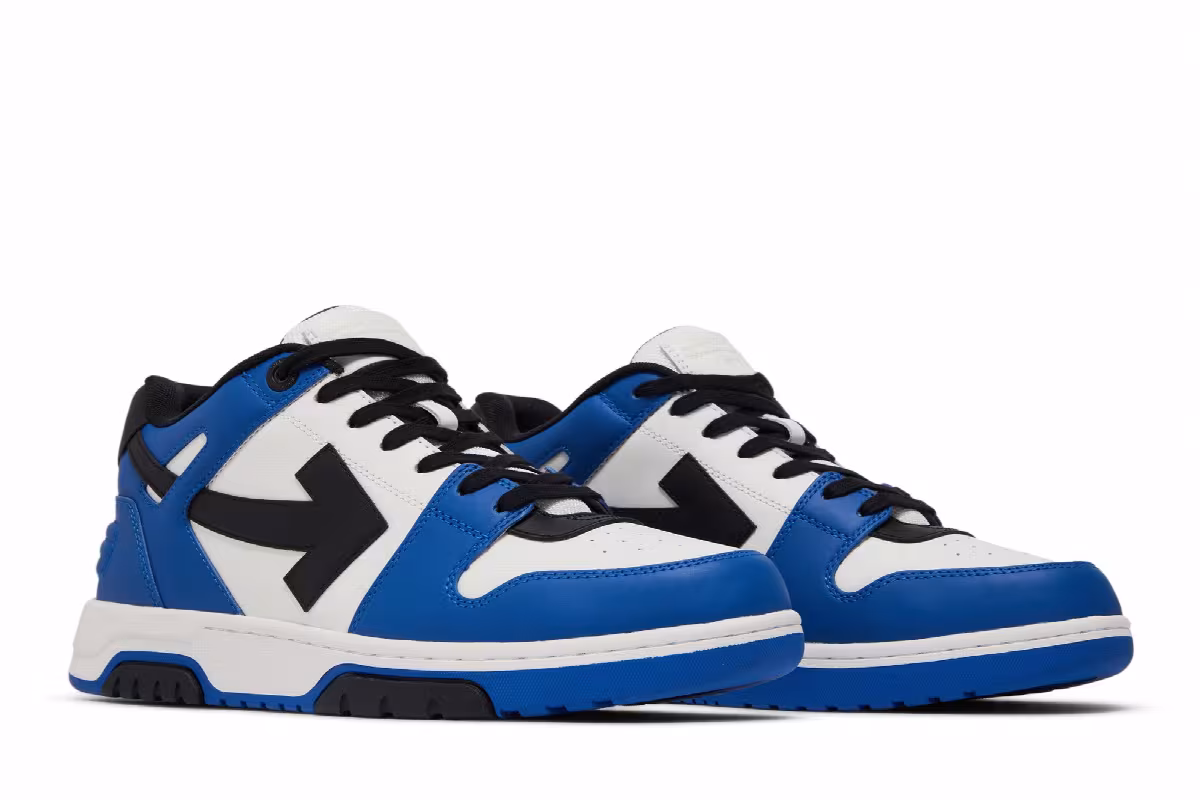 Off-White Out of Office Low Navy Blue Black White, view 9