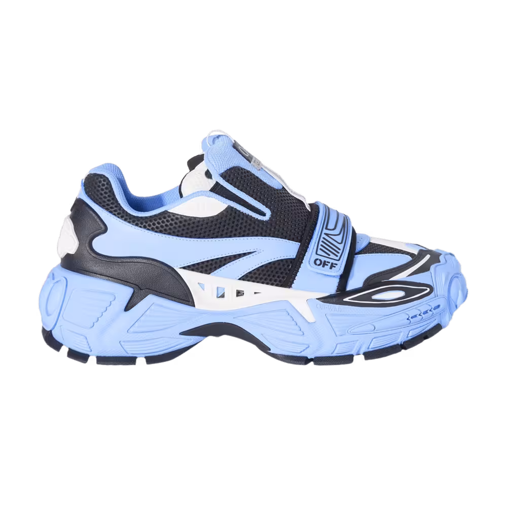 Off-White Glove Slip On Light Blue Black