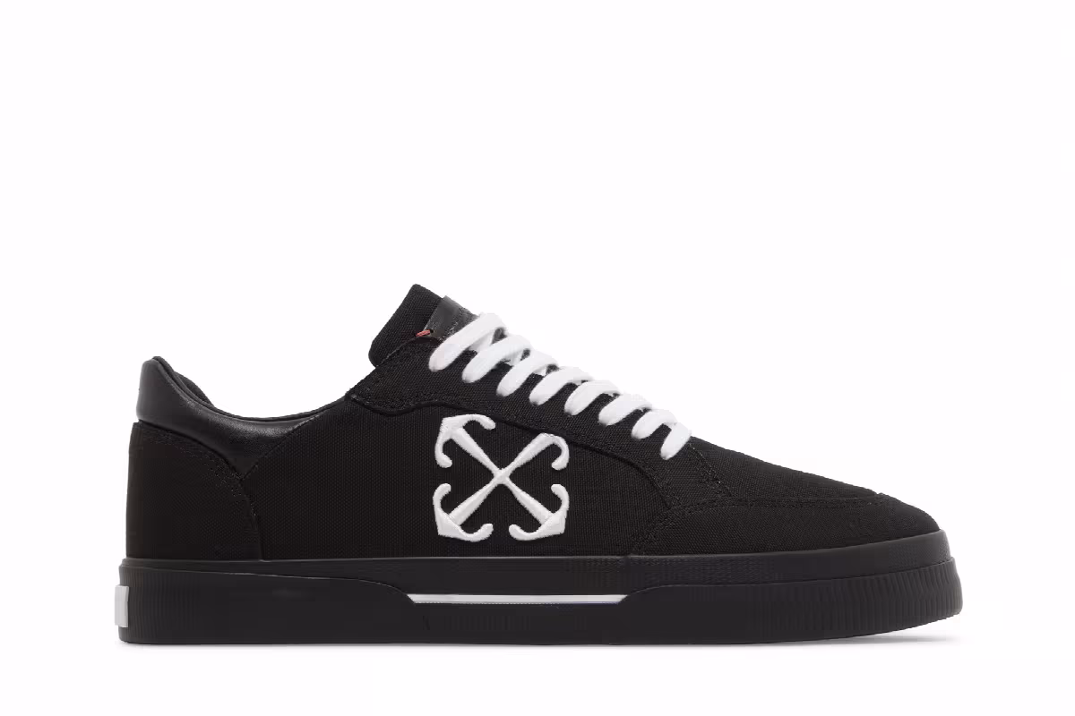Off-White New Low Vulcanized Black White 2023, view 2