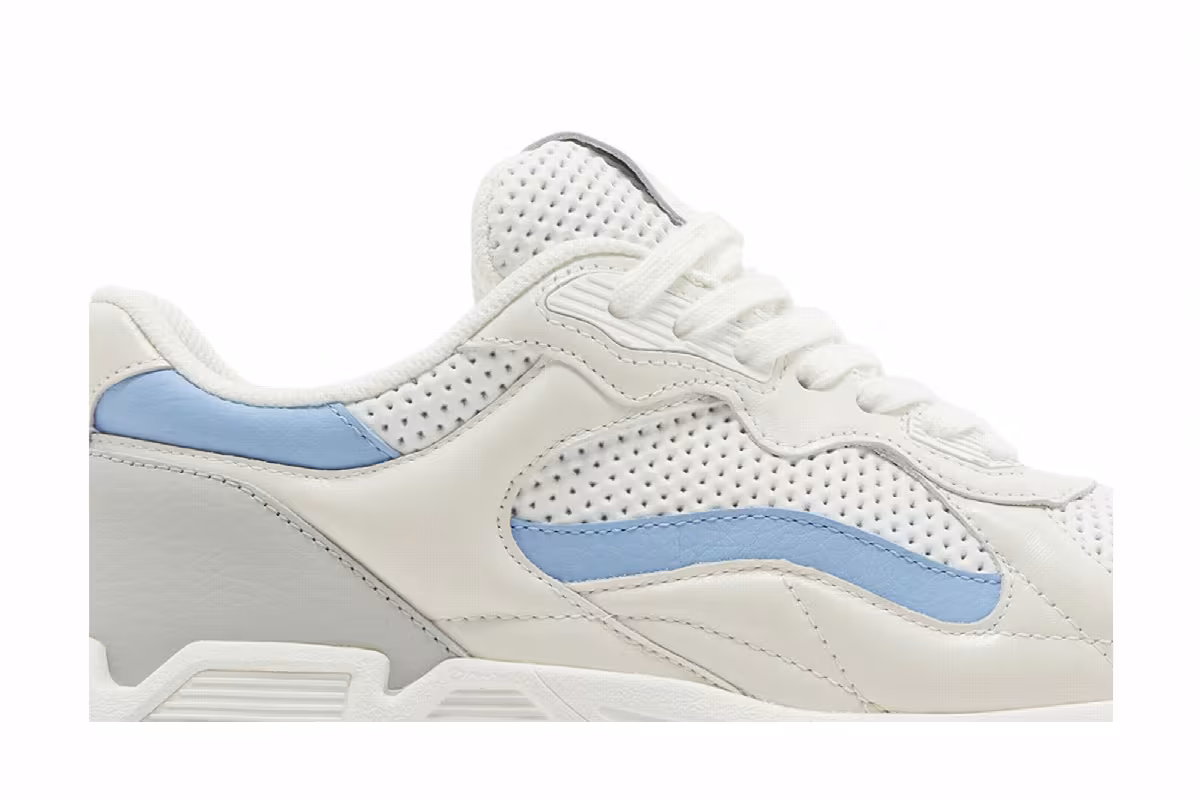 Off-White Women's Runner B Sneaker White Light Blue, view 3