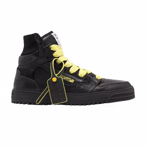 Off-White Off-Court 3.0 High 'Black Yellow'