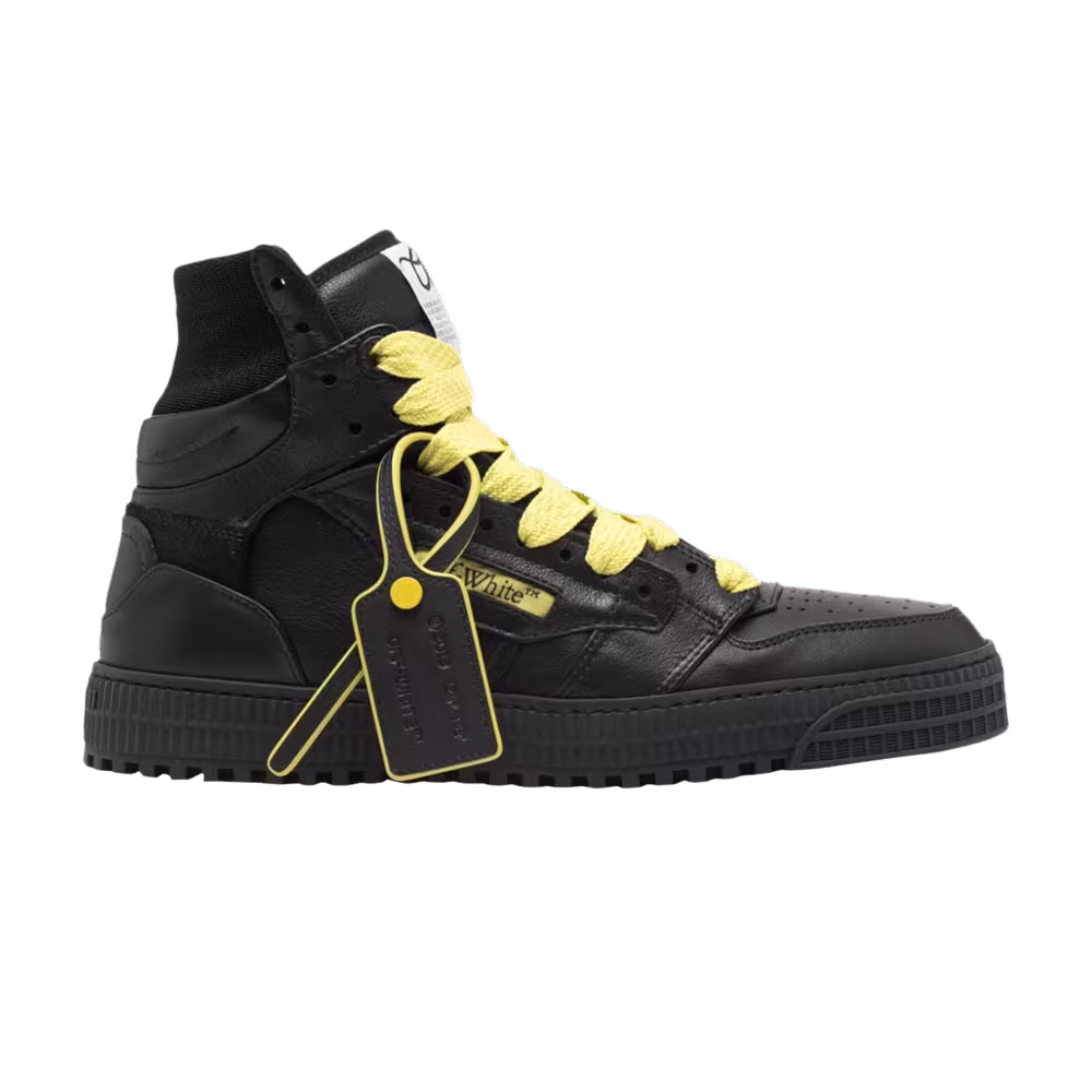 Off-White Off-Court 3.0 High Black Yellow