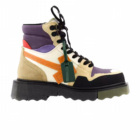 Off-White Hiking Sponge Sneakerboot 'Sand Purple Orange'