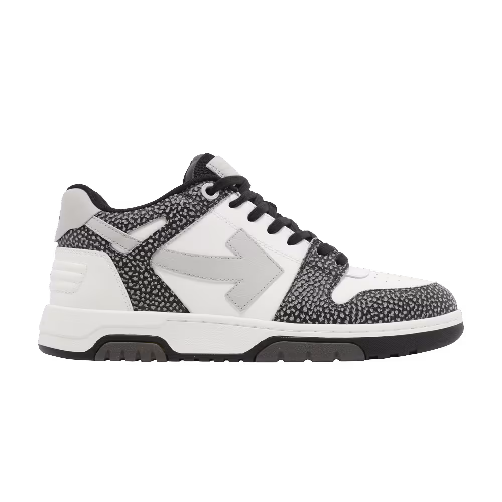 Off-White Out of Office Black White Dotted Pattern
