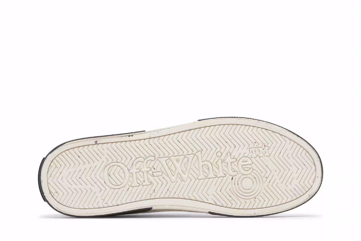Off-White New Low Vulcanized White Black, view 5