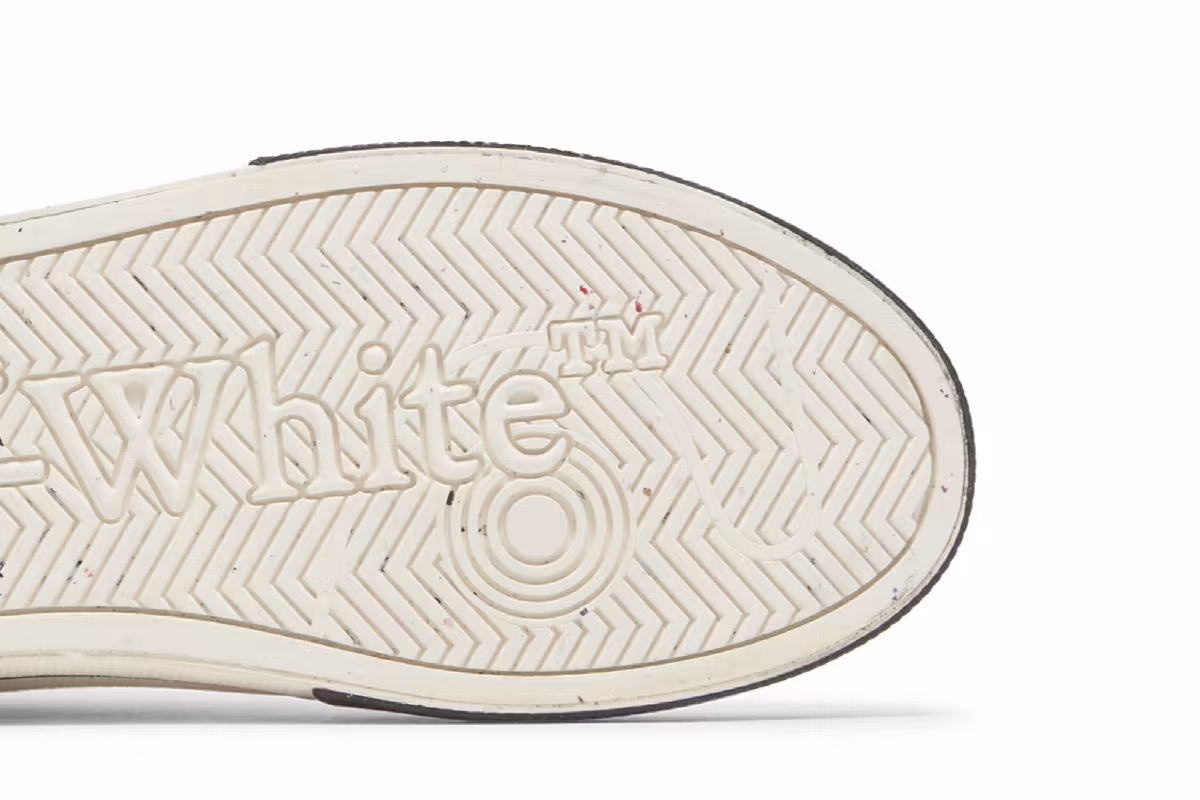 Off-White New Low Vulcanized White Black, view 6