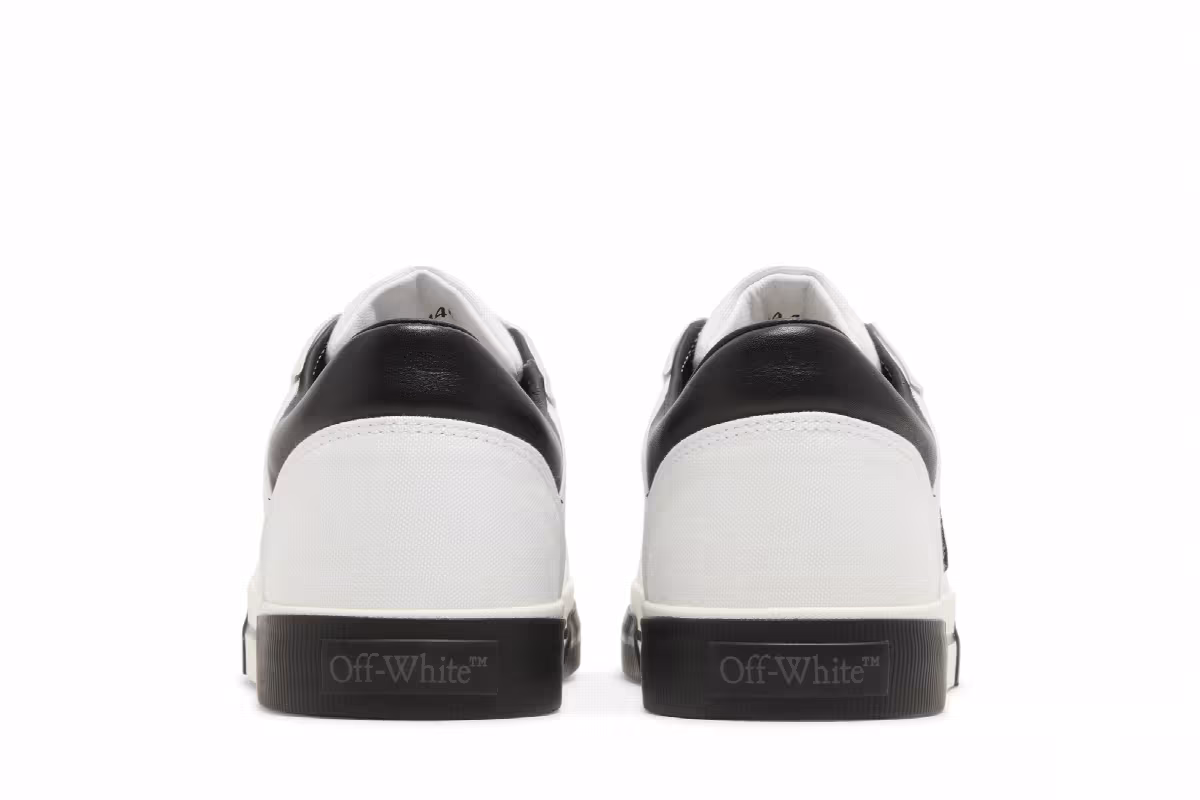 Off-White New Low Vulcanized White Black, view 7