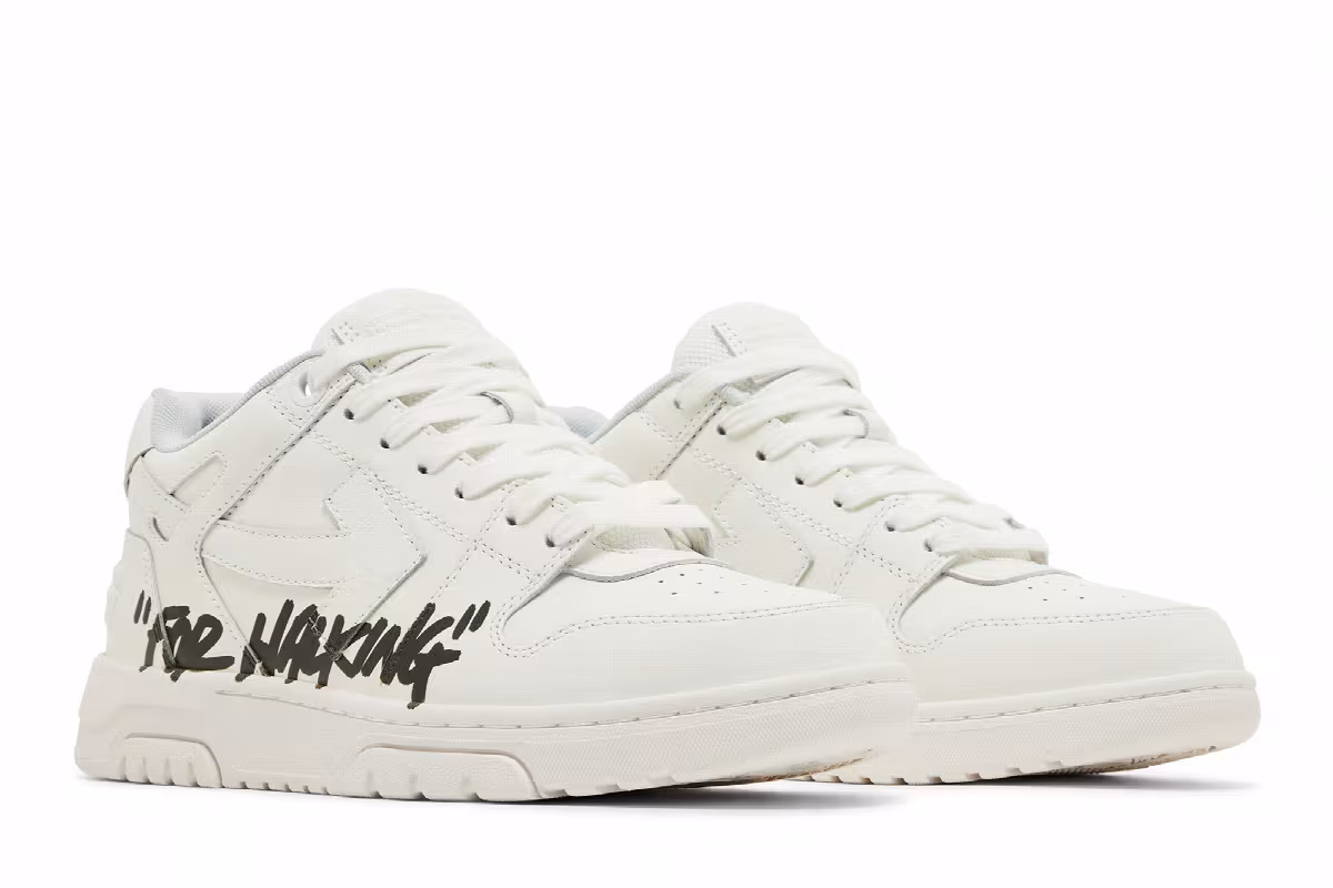 Off-White Women's Out of Office For Walking - White Black 2023, view 9