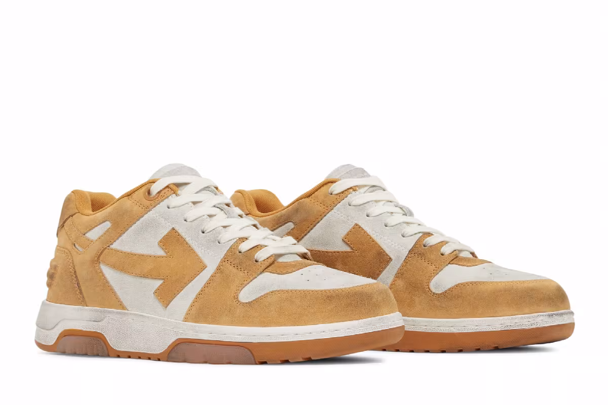 Off-White Out of Office Vintage Suede - Orange, view 9