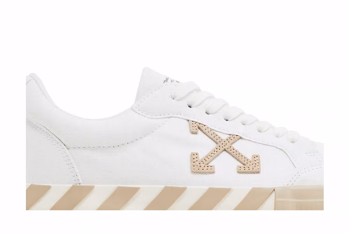 Off-White Vulc Sneaker White Sand, view 3