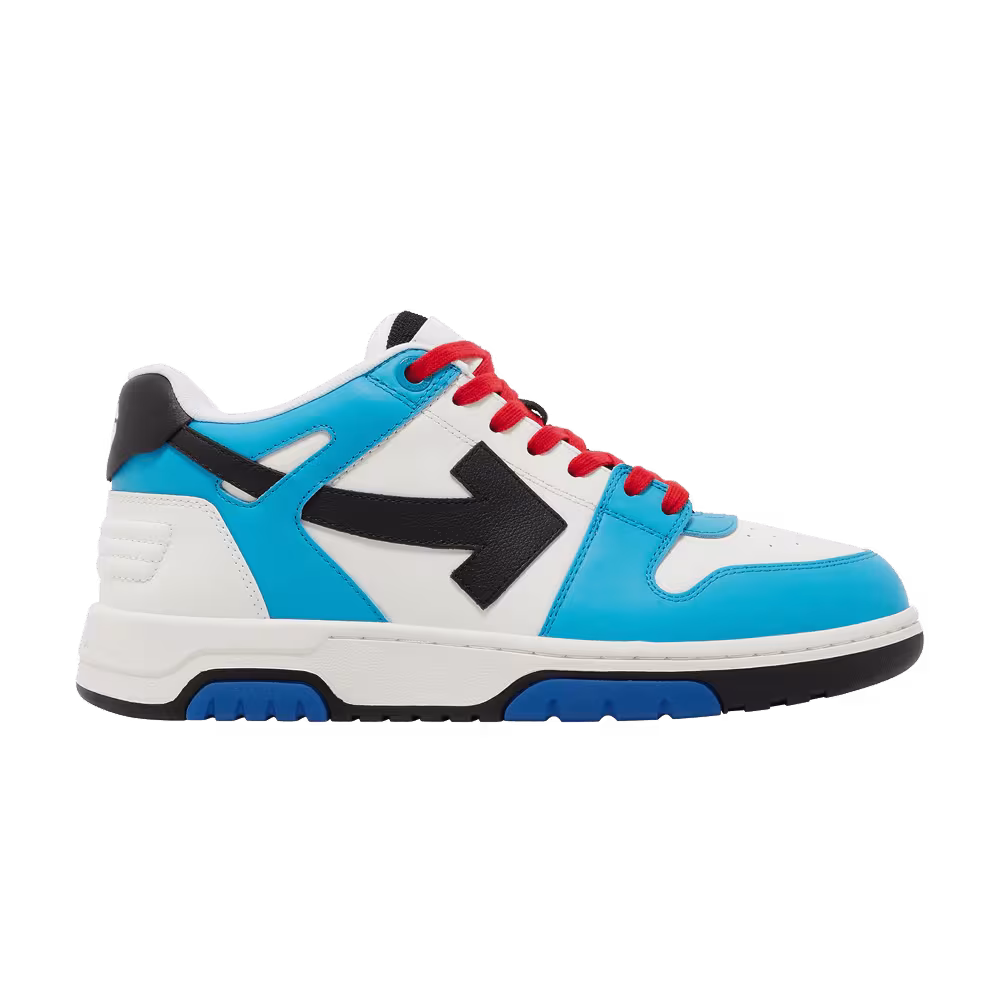 Off-White Out of Office White Blue Red