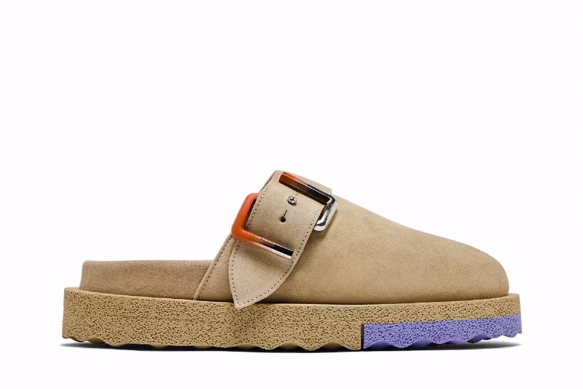 Off-White Sponge Clog Beige, view 2