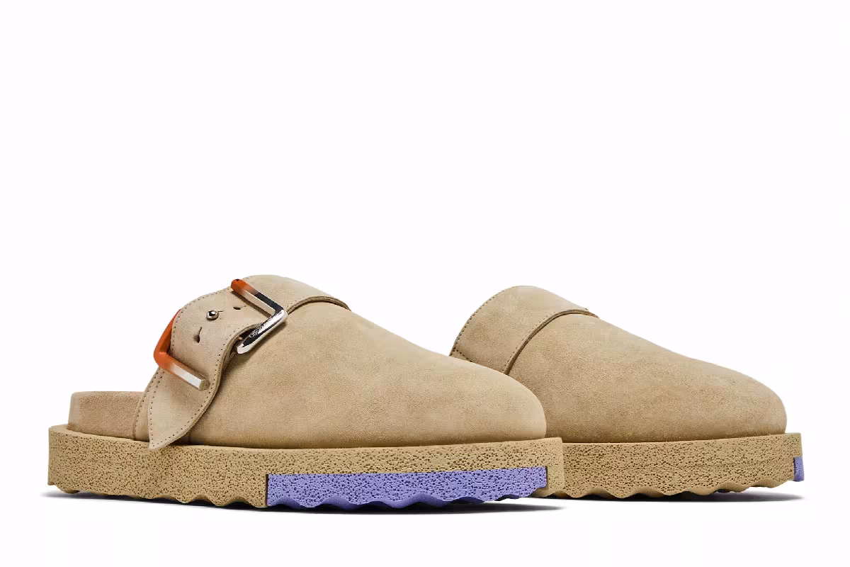 Off-White Sponge Clog Beige, view 9