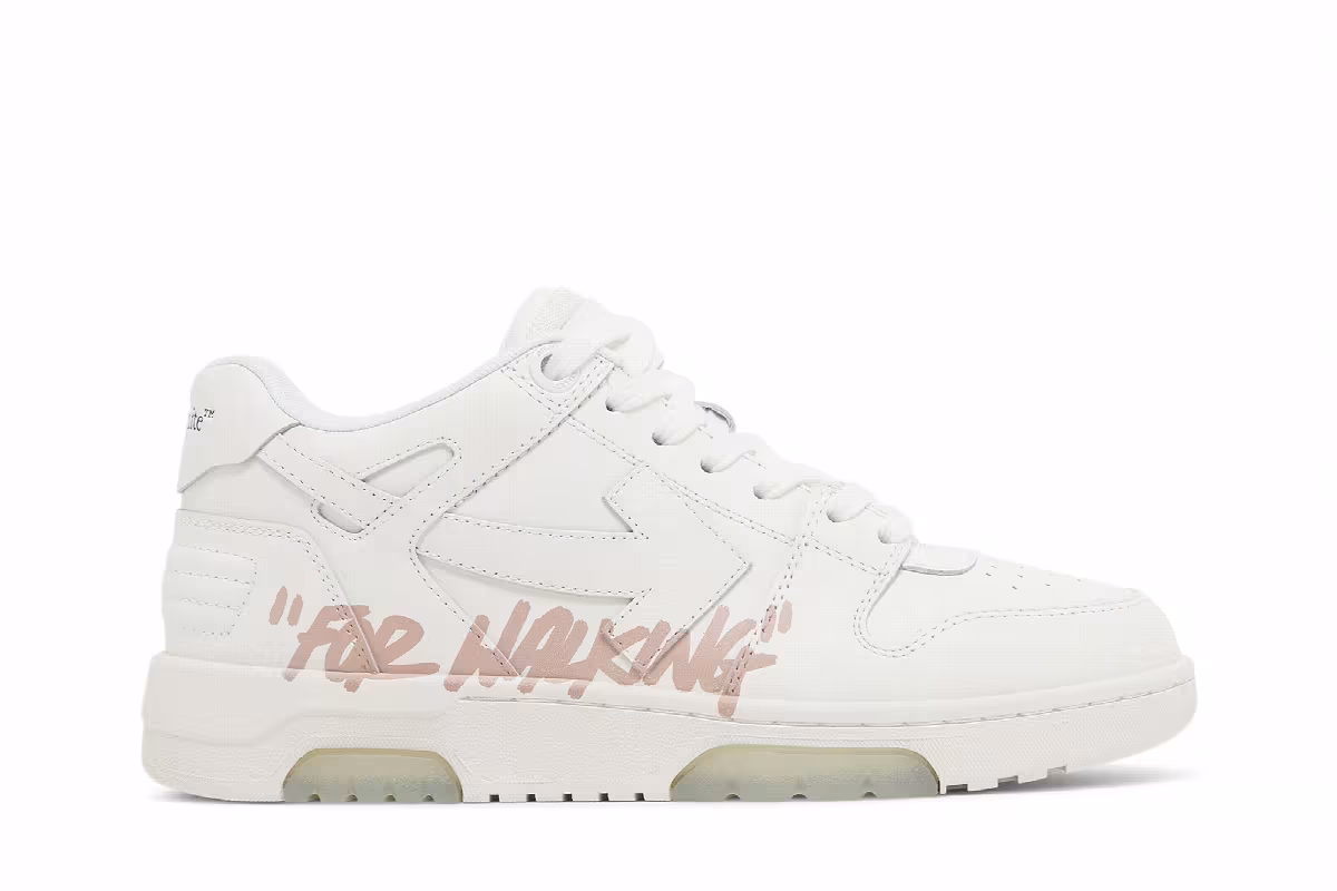 Off-White Women's Out of Office For Walking - White Pink 2023, view 2