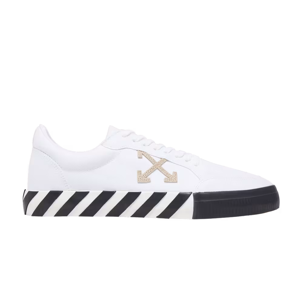 Off-White Vulc Sneaker White Black Sand