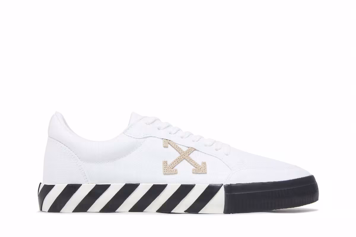 Off-White Vulc Sneaker White Black Sand, view 2