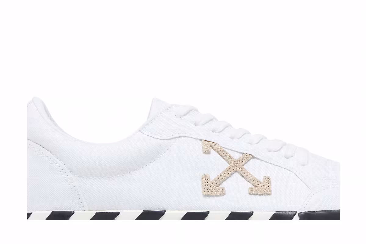 Off-White Vulc Sneaker White Black Sand, view 3