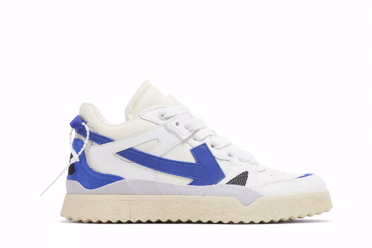 Off-White New Mid Sponge White Blue, view 2