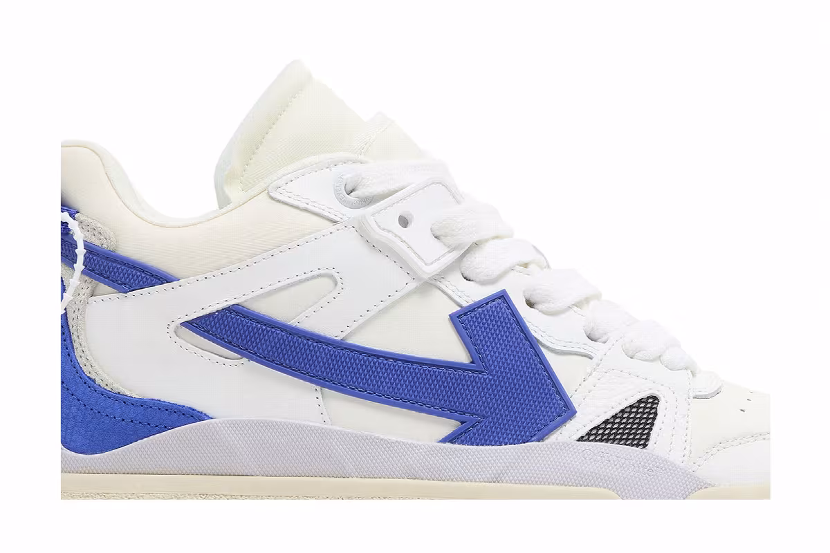 Off-White New Mid Sponge White Blue, view 3