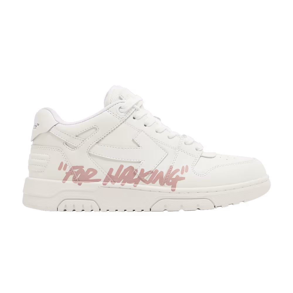 Off-White Women's Out of Office For Walking - White Pink White Outsole