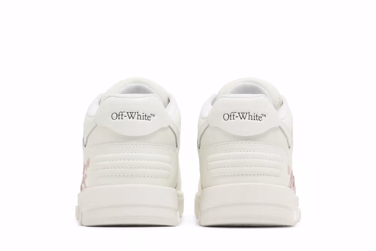 Off-White Women's Out of Office For Walking - White Pink White Outsole, view 7