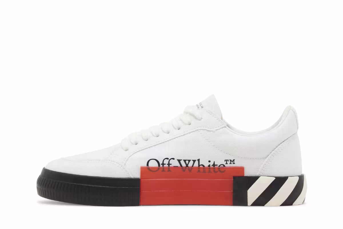 Off-White Vulc Sneaker White Black Ice, view 4